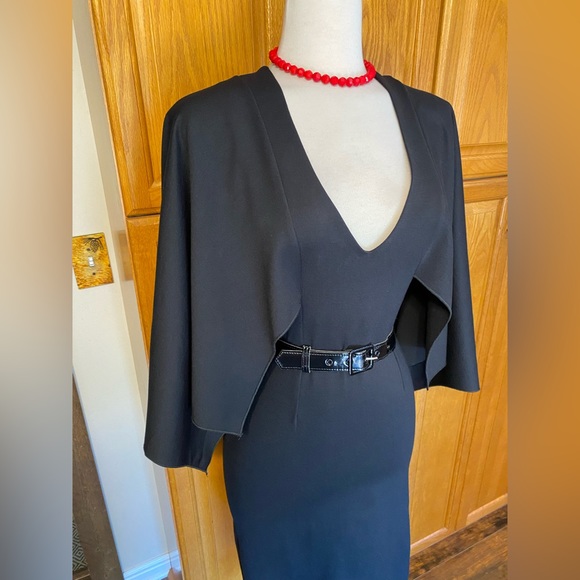 CREATURE OF THE NIGHT WIGGLE BAT PINUP FITTED SPOOKY LBD GOTH DRESS NWT - Picture 8 of 10